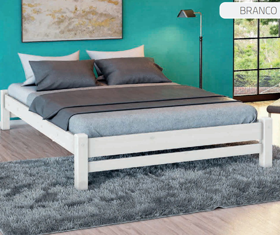 Cama Turca de Casal - Branco